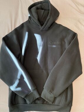 Comfort-Fit Men's Hoodie Sweatshirt - Dark Gray